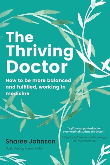 Thriving doctor book cover